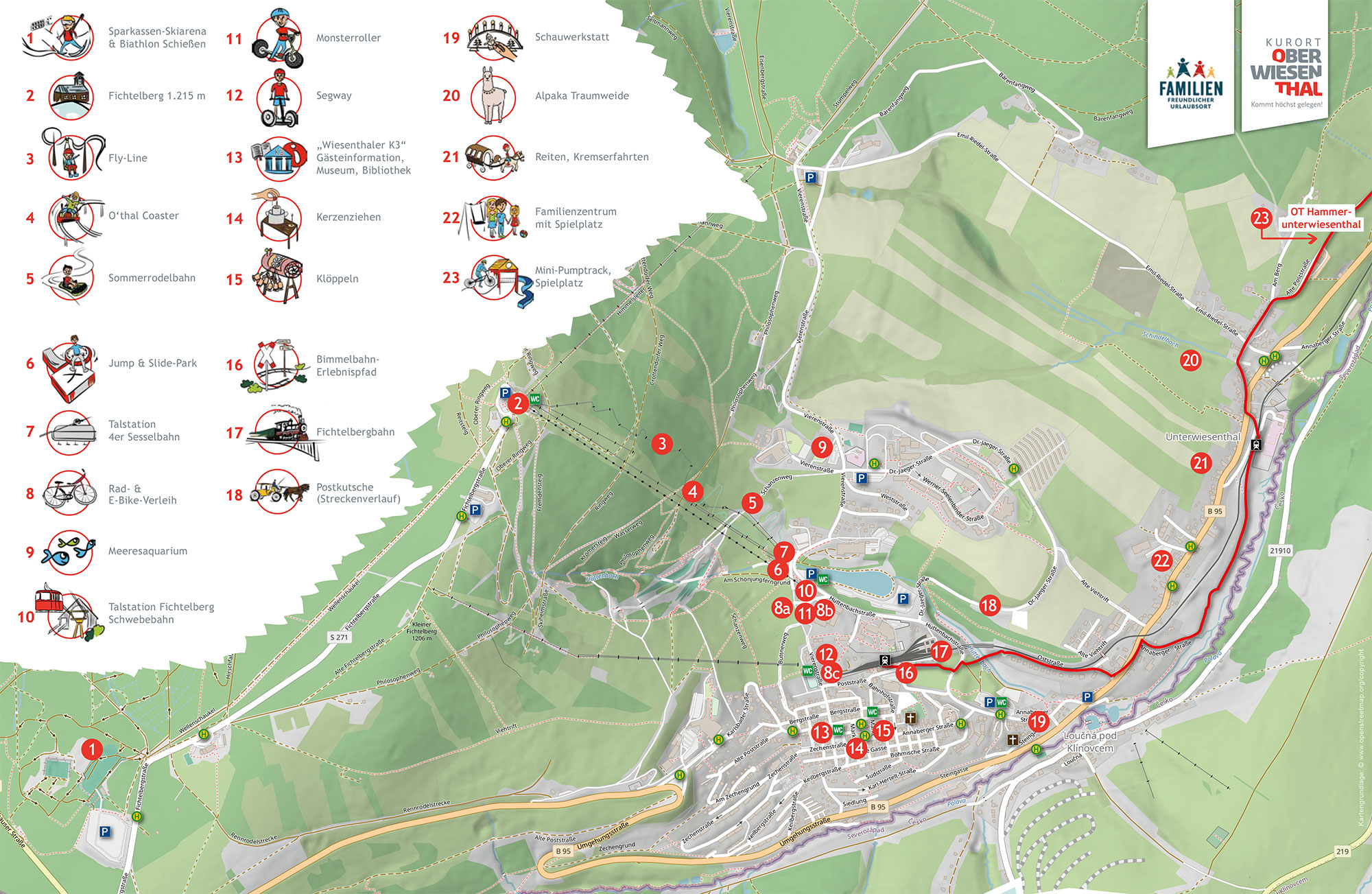 Attraktionen für Kinder in Oberwiesenthal
