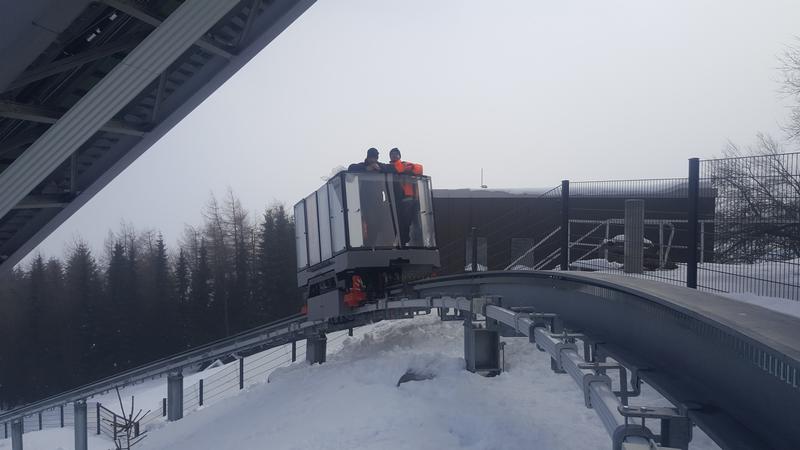 Fahreinheit im Testbetrieb