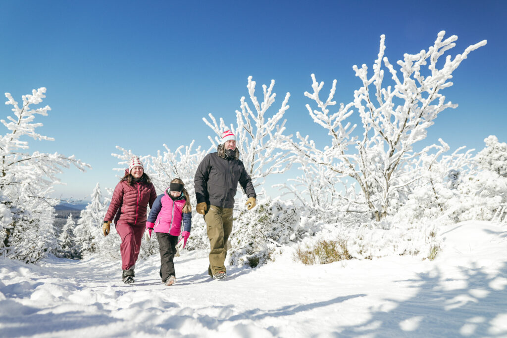 Winterwandern in Familie