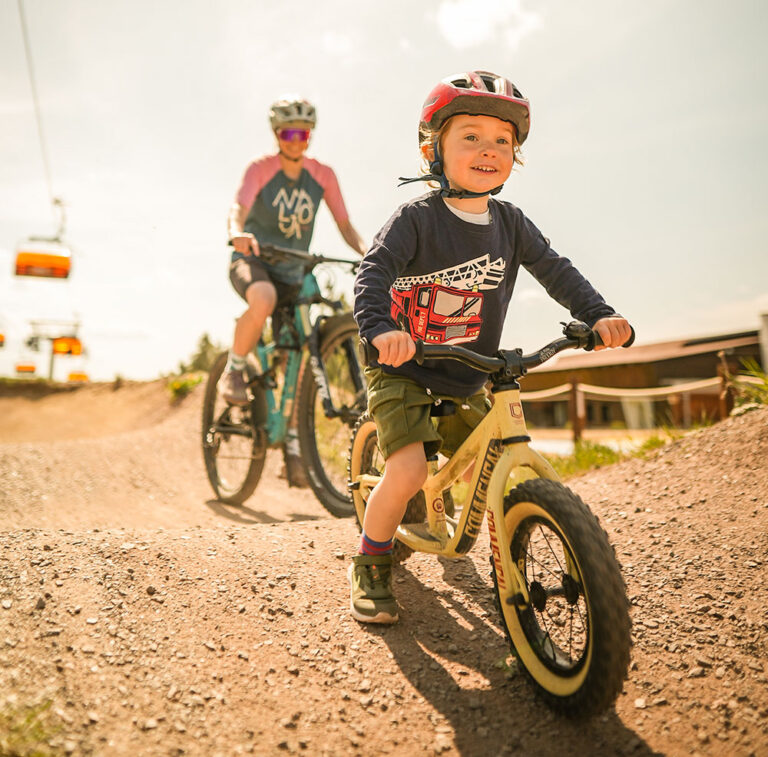Radfahren mit Kindern in Oberwiesenthal