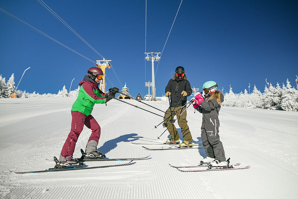 Ski Alpin Familie