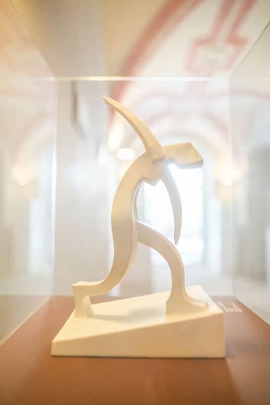 Skulptur im Museum Oberwiesenthal