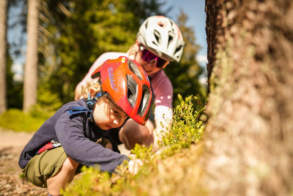 Radfahren mit Kindern